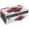 JOGO DE PANELAS TRAMONTINA MÔNACO INDUCTION EM ALUMINIO COM REVESTIMENTO INTERNO ANTIADERENTE STARFLON PREMIUM E EXTERNO