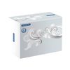 FRIGIDEIRA TRAMONTINA DUO SILICONE EM AÇO INOX FUNDO TRIPLO COM TAMPA E CABO DE SILICONE  INDUÇÃO 20CM 2,1 L