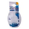 BICO MAMADEIRA AVENT CLASSICA ANTI-COLIC Nº 1 - 0m+ 2 UNID.EM SILICONE 0% BPA-PHILIPS AVENT