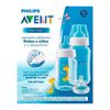 KIT 2 MAMADEIRAS CLÁSSICA ANTICÓLICA 260/330ml GIRAFA+1 BICO Nº4-PHILIPS AVENT