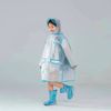 CAPA CHUVA TRANSP. INFANTIL RAIN STYLE AZUL TAMANHO M