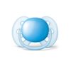 KIT 2 CHUPETAS AVENT ULTRA SOFT 0% BPA  + ESTOJO - 6-18 MESES - AZUL - PHILIPS AVENT