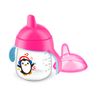 COPO PINGUIM AVENT DE TREINAMENTO 260ml - 0% BPA - 12m+ - ROSA - PHILIPS AVENT
