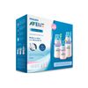 MAMADEIRA AVENT 125/260/330ml MENINA ROSA CLASSICA KIT 3 UN