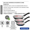 FRIGIDEIRAS ANTIADERENTE TRAMONTINA JOGO KIT COM 3 PEÇAS