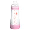 MAMADEIRA MAM 320ml EASY START - FIRST BOTTLE - ANTI-CÓLICA  AUTO ESTERILIZAVEL - ROSA - MAM