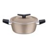 JOGO DE PANELAS TRAMONTINA SPEZIA INDUCTION EM ALUMINIO COM REVESTIMENTO INTERNO E EXTERNO ANTIADERENTE STARFLON EXCELLE