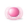 KIT 2 CHUPETAS AVENT ULTRA SOFT 0% BPA  + ESTOJO - 6-18 MESES - ROSA - PHILIPS AVENT
