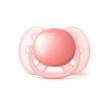 KIT 2 CHUPETAS AVENT ULTRA SOFT 0% BPA  + ESTOJO - 6-18 MESES - ROSA - PHILIPS AVENT
