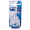 BICO MAMADEIRA AVENT CLASSIC ANTI-COLIC Nº 3 - 3m + - 2 UNID. EM SILICONE 0% BPA - PHILIPS AVENT
