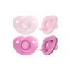 CHUPETAS AVENT 4 A 6 MESES SILICONE MENINA SOOTHIE KIT 2UN