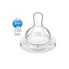 BICO MAMADEIRA AVENT CLASSIC ANTI-COLIC Nº 3 - 3m + - 2 UNID. EM SILICONE 0% BPA - PHILIPS AVENT