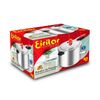 PANELA DE PRESSÃO 10 LITROS GRANDE ALUMINIO POLIDA - EIRILAR
