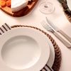 PRATO DE SOBREMESA MARIE EM PORCELANA DECORADA 21 CM TRAMONTINA