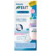 KIT 1 MAMADEIRA CLASSICA ANTICOLICA 260ml ROSA + 1 BICO Nº 3 - PHILIPS AVENT