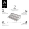ORGANIZADOR 3 NIVEIS GREY