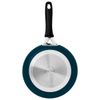 FRIGIDEIRA TRAMONTINA TUNIS COM RESVETIMENTO INTERNO CERÂMICO E EXTERNO SILICONADO EM AZUL 24CM 1,6L