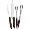 JOGO FACA CHURRASCO TRAMONTINA KIT CONJUNTO COZINHA 3 PÇS