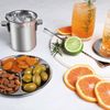 BALDE DE GELO TRAMONTINA COSMOS EM AÇO INOX ACABAMENTO FOSCO 10CM 0,9L