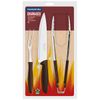 JOGO FACA CHURRASCO TRAMONTINA KIT CONJUNTO COZINHA 3 PÇS