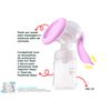 BOMBA MANUAL EXTRATOR TIRA LEITE MATERNO MULTIKIDS - BB1135