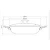PANELA WOK ANTIADERENTE 3,3L COM TAMPA LORETO-TRAMONTINA