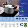 PANELA DE PRESSÃO TRAMONTINA ARIZONA INDUCTION EM ALUMINIO COM REVESTIMENTO INTERNO E EXTERNO EM ANTIADERENTE STARFLON M