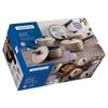 JOGO DE PANELAS TRAMONTINA SPEZIA INDUCTION EM ALUMINIO COM REVESTIMENTO INTERNO E EXTERNO ANTIADERENTE STARFLON EXCELLE