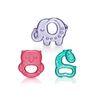 MORDEDOR PARA BEBÊ MACIO RESFRIÁVEL COM ÁGUA ZOO FRIENDS ROSA 0% BPA MULTIKIDS - BB151