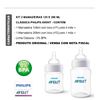 KIT MAMADEIRA AVENT 2 UN 125 E 260ML CLASSICA MENINA MENINO