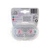KIT 2 CHUPETAS AVENT MENINA ULTRA AIR DECORADA 6-18 MESES - PHILIPS AVENT