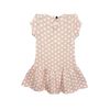 Vestido Infantil GAN-K Poa Rose Cintura Baixa