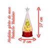 ARVORE DECOR SNOW 27CM LUZ/MUS/MOV