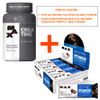 KIT POWER PROTEIN BAR BARRA DE PROTEINA CX 8UN 90G + 1 CREATINA 120 CAPS MAX TITANIUM