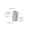 GARRAFA BULE TERMICO 500ML CAFE CHA LEITE TRAMONTINA