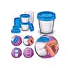 KIT COM 10 POTES PARA ARMAZENAMENTO DE LEITE MATERNO 180ML - PHILIPS AVENT