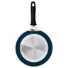 FRIGIDEIRA TRAMONTINA TUNIS COM REVESTIMENTO INTERNO CERÂMICO E EXTERNO SILICONADO AZUL 28 CM 2,3L
