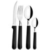 FAQUEIRO TRAMONTINA 24 PEÇA JOGO CONJUNTO TALHER GARFO FACA