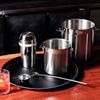 BALDE DE GELO TRAMONTINA COSMOS EM AÇO INOX ACABAMENTO FOSCO 10CM 0,9L