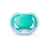 KIT 2 CHUPETAS AVENT ULTRA AIR 0% BPA + ESTOJO - 0-6 MESES - AZUL - PHILIPS AVENT