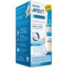 KIT 1 MAMADEIRA CLASSICA ANTICOLICA 260ml TRANSP + 1 BICO Nº 4 - PHILIPS AVENT