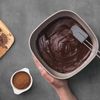 ESPÁTULA MOLDE CINZA - UTENSILIO DE SILICONE E CABO DE AÇO INOX