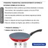 FRIGIDEIRA TRAMONTINA COM REVESTIMENTO INTERNO E EXTERNO VERMELHO 20 CM 0,8L