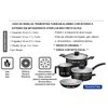 JOGO PANELAS TRAMONTINA ANTIADERENTE CONJUNTO KIT 4P C TAMPA