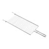 GRELHA PLANA  PARA CHURRASCO EM  AÇO INOX  56 x 18,5 CM TRAMONTINA