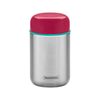 POTE TÉRMICO TRAMONTINA EM AÇO INOX COM TAMPA ROSA 8,8 CM 400 ML