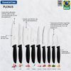 JOGO FACAS TRAMONTINA KIT CONJUNTO COZINHA CHURRASCO 9 PEÇAS