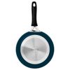 FRIGIDEIRA TRAMONTINA TUNIS COM REVESTIMENTO INTERNO CERÂMICO E EXTERNO SILICONADO AZUL 20CM 0,9L