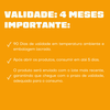 Combo 3 unds. Displays Minibolo Laranja Sem Glúten, Sem Leite, Sem Lactose, Sem Açúcar  - Grani Amici