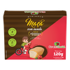 Minibolo de Maçã com Canela Sem Glúten, Sem Lactose, Sem Leite - Grani Amici 3 un. 120g